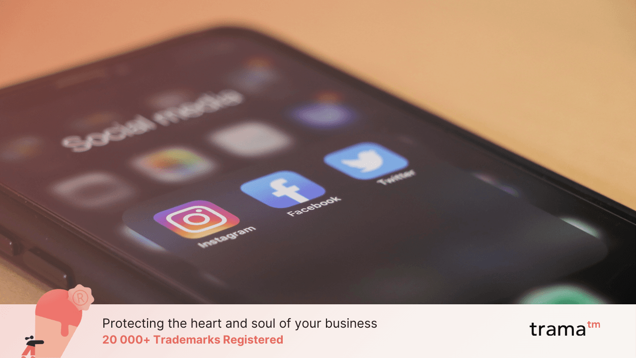 social media trademark